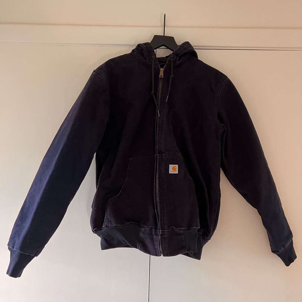 Carhartt Quilted Thermal Work Jacket | Navy Blue